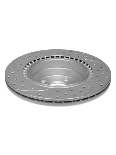 Диск тормозной задний вентилируемый DSK-R260P