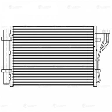 Радиатор кондиционера LRAC 0818