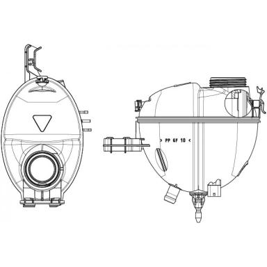 Бачок расширительный LET 1518