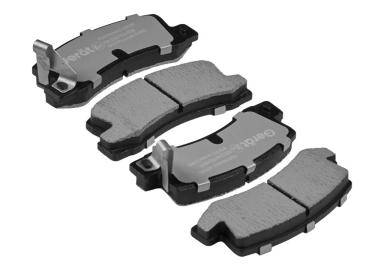 КОЛОДКИ ТОРМ.ЗАД., К-Т BPR075PG