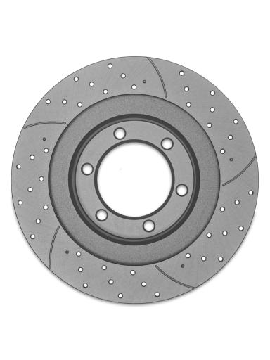 ДИСК ТОРМОЗНОЙ ПЕРЕДНИЙ ВЕНТИЛИРУЕМЫЙ DSK-F042P