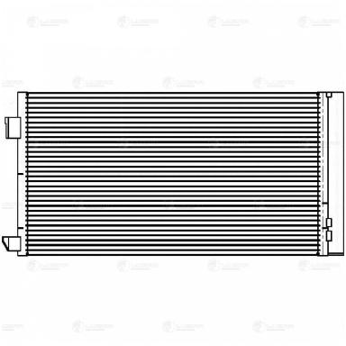 Радиатор кондиционера LRAC 1016