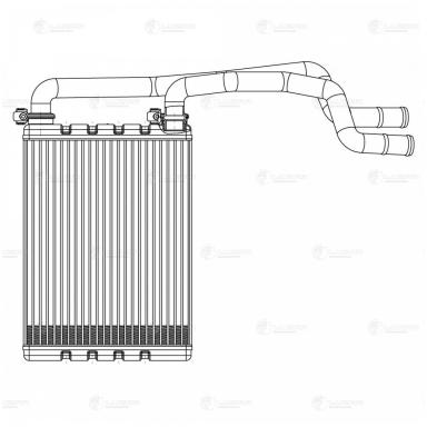Радиатор отопителя LRh 14KA