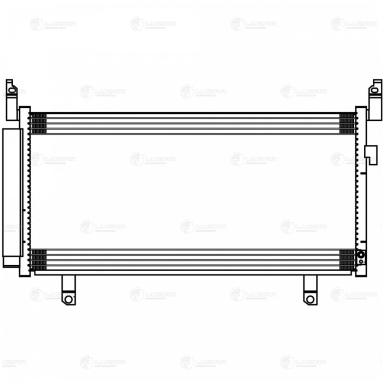 Радиатор кондиционера LRAC 2214