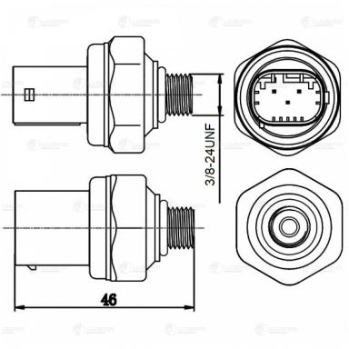 Датчик давления хладагента LRPS 2600