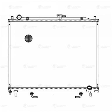 Радиатор двигателя LRc 11189