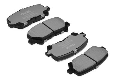 Тормозные колодки BPR158PG