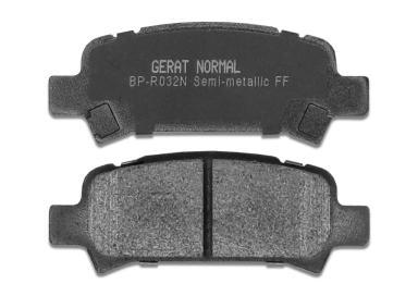 Колодки тормозные дисковые задние BP-R032N