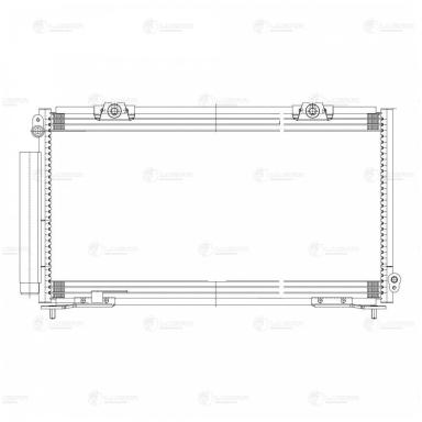 Радиатор кондиционера LRAC 1916