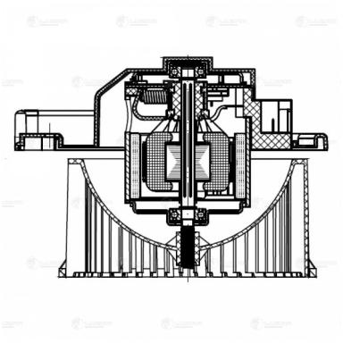 Мотор отопителя салона LFh 2570