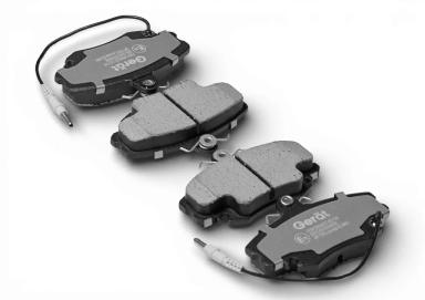 КОЛОДКИ ТОРМ.ПЕР., К-Т С ДАТЧИКОМ BPF175PG