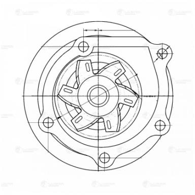 ВОДЯНОЙ НАСОС LWP 1911