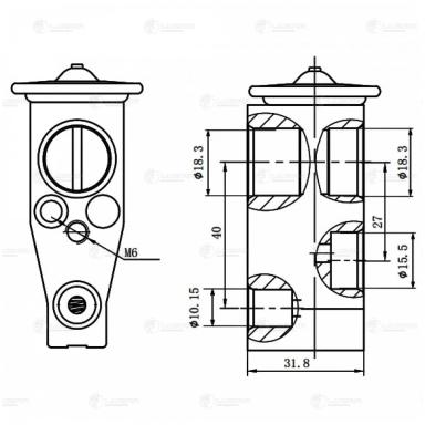 Клапан расширительный кондиционера LTRV 1919