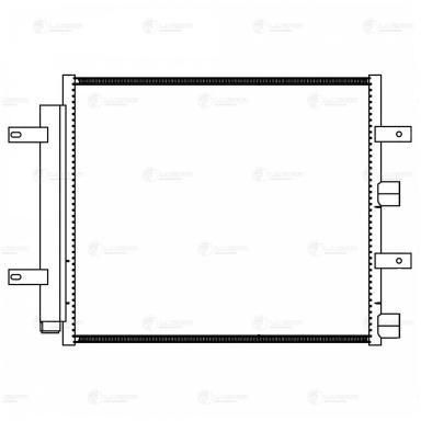 Радиатор кондиционера LRAC 1014