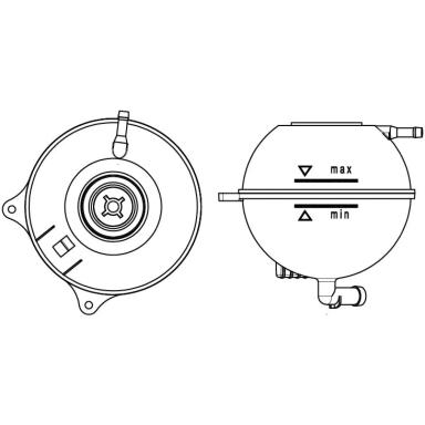 Бачок расширительный LET 1814