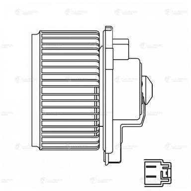 Мотор отопителя салона LFh 1952