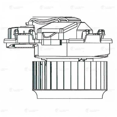 Мотор отопителя салона LFh 15176