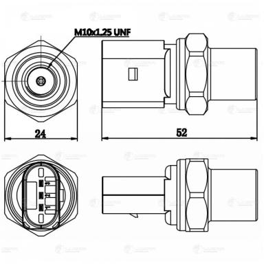 Датчик давления хладагента LRPS 1802