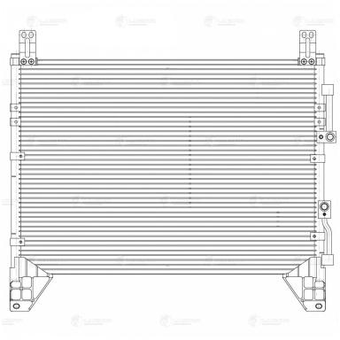 Радиатор кондиционера LRAC 1751