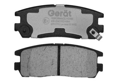 КОЛОДКИ ТОРМ.ЗАД., К-Т BPR187PG