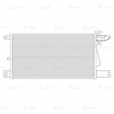 Радиатор кондиционера LRAC 2804