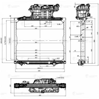 Радиатор охлаждения LRC 1283