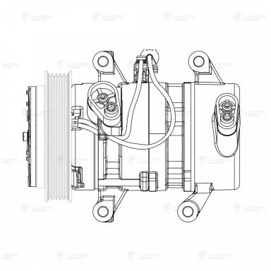 Компрессор кондиционера LCAC 1149
