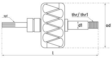 Ротор генератора TT71248