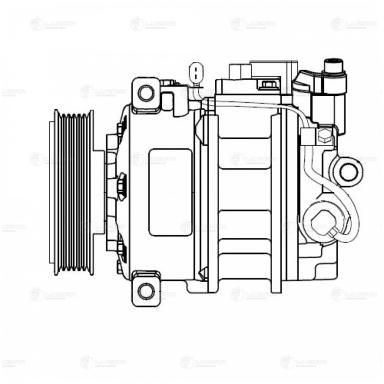 Компрессор кондиционера LCAC 1820