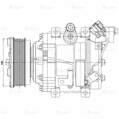 Компрессор кондиционера LCAC 3037