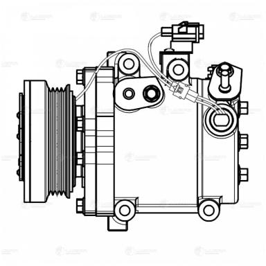 Компрессор кондиционера LCAC 2479
