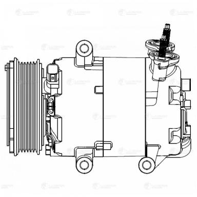 Компрессор кондиционера LCAC 10122