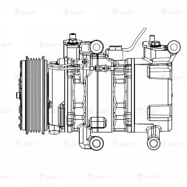 Компрессор кондиционера LCAC 2520