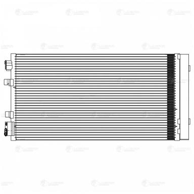 Радиатор кондиционера LRAC 0916