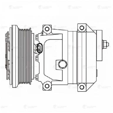 Компрессор кондиционера LCAC 0576