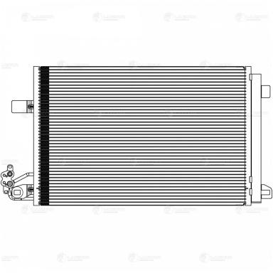 Радиатор кондиционера LRAC 1805