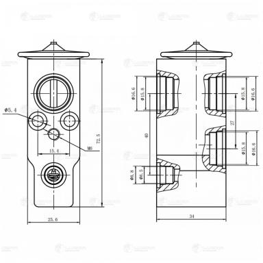 Клапан расширительный кондиционера LTRV 2530