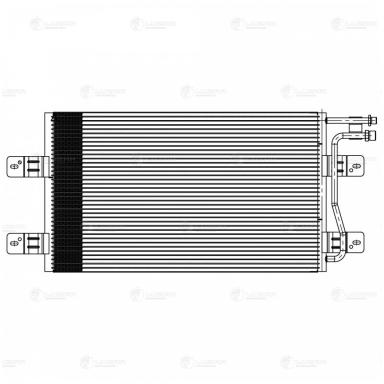 Радиатор кондиционера LRAC 1509