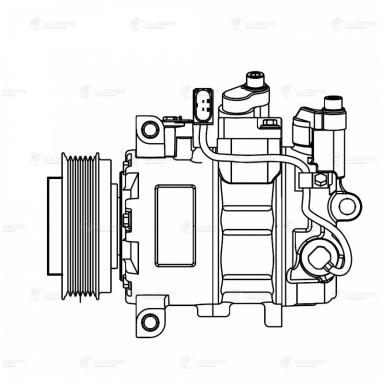 Компрессор кондиционера LCAC 1870