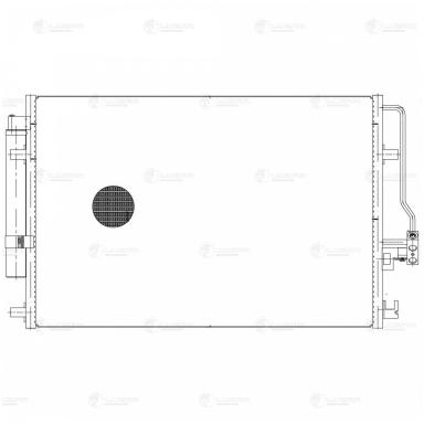 Радиатор кондиционера LRAC 1502
