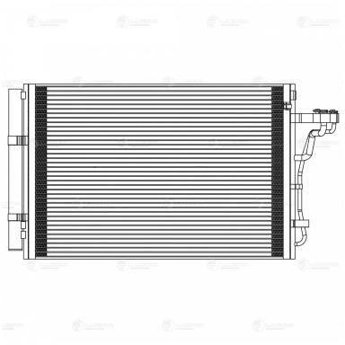 Радиатор кондиционера LRAC 0819