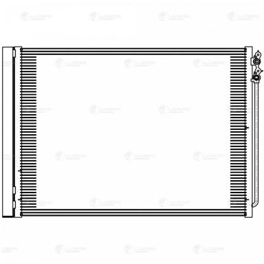 Радиатор кондиционера LRAC 2605