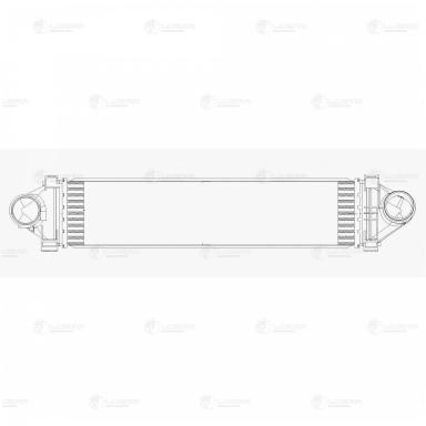 Радиатор интеркулера LRIC 1007