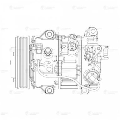Компрессор кондиционера LCAC 1940