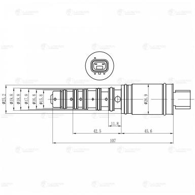 Клапан кондиционера LCCV 1901