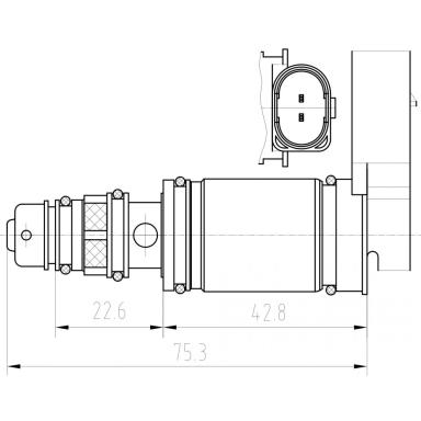 Клапан компрессора кондиционера LCCV 18K1