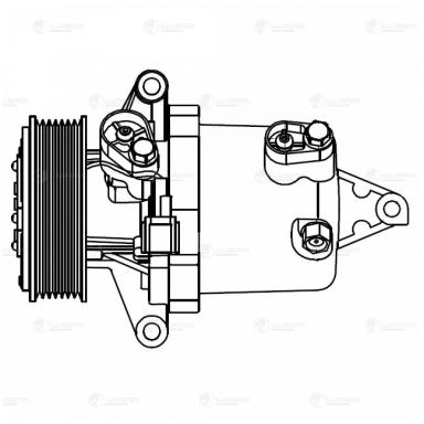 Компрессор кондиционера LCAC 1416