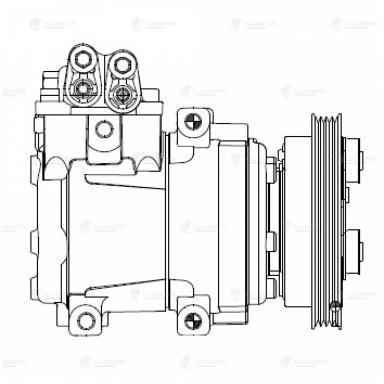 Компрессор кондиционера LCAC 0814