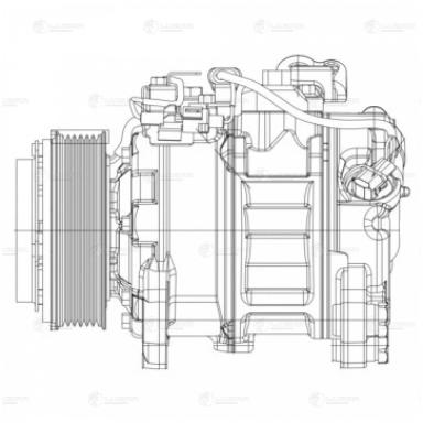 Компрессор кондиционера LCAC 26F1