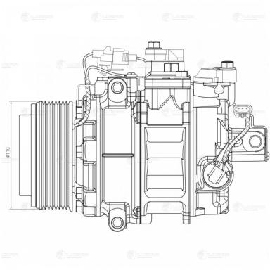 Компрессор кондиционера LCAC 2675